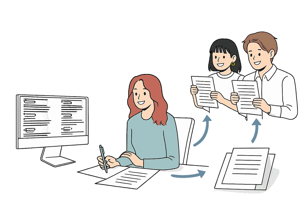 仕組みと対話の設計イメージ